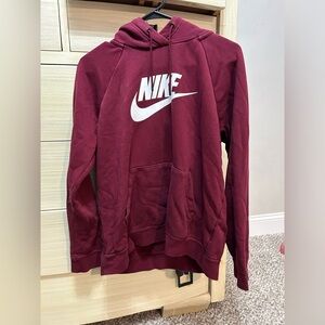 Women’s Nike Maroon Hoodie